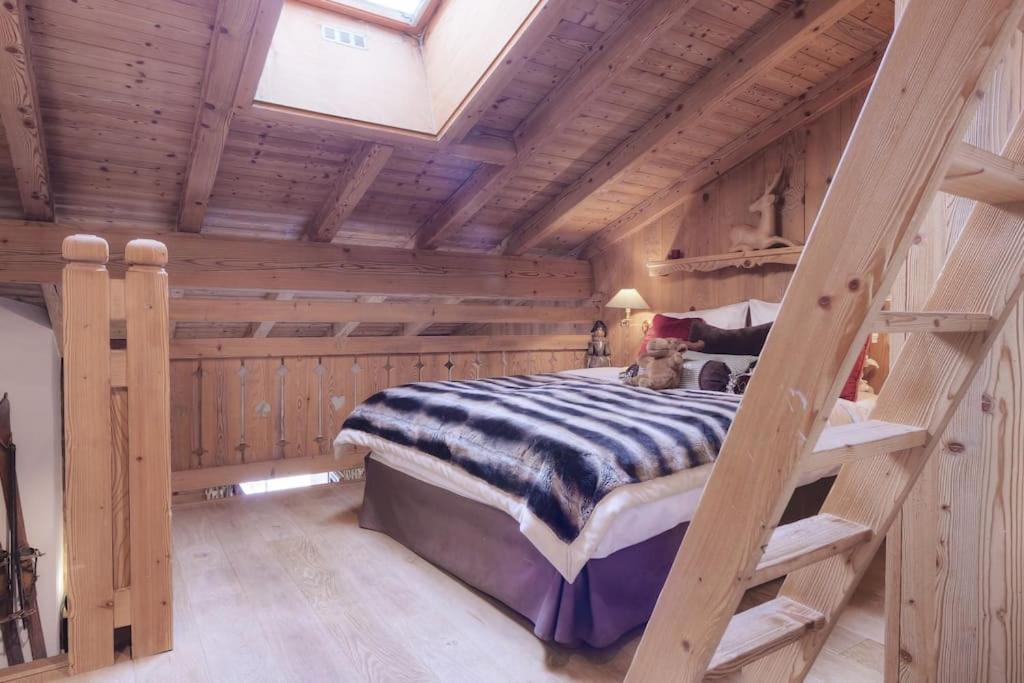 Duplex Chaleureux Au Coeur De Megeve 2 P Apartment Exterior photo